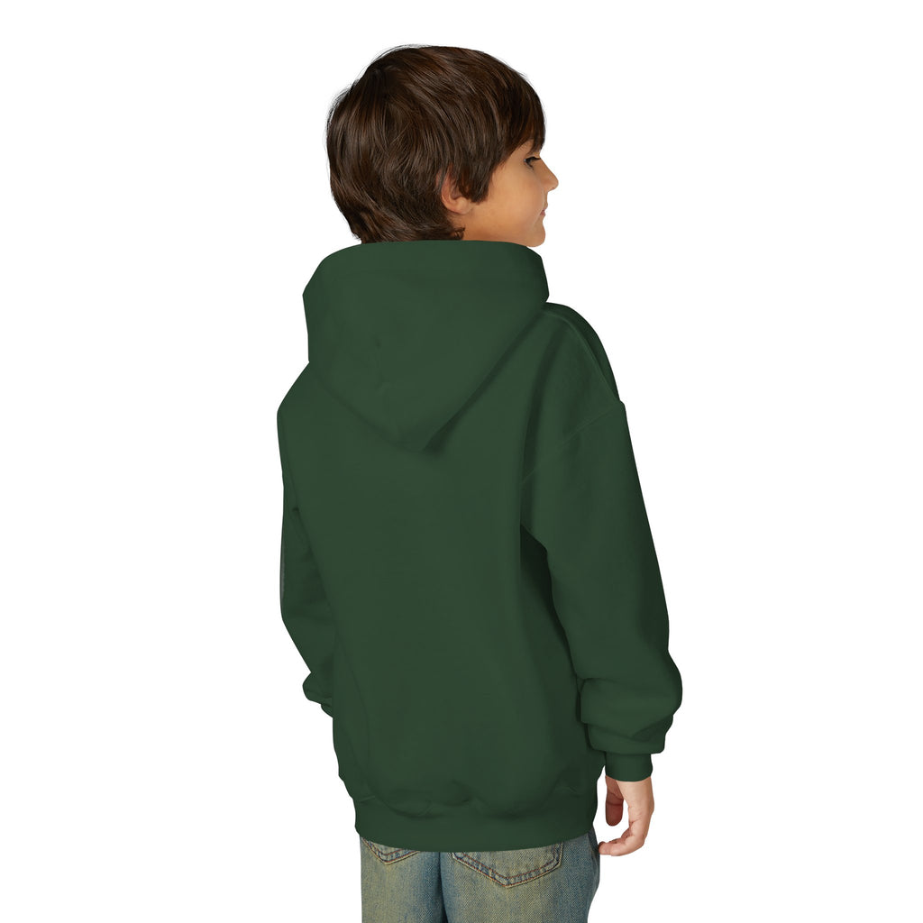 Youth Hoodie  Grinch Christmas Scene with 'Maybe Christmas' Quote