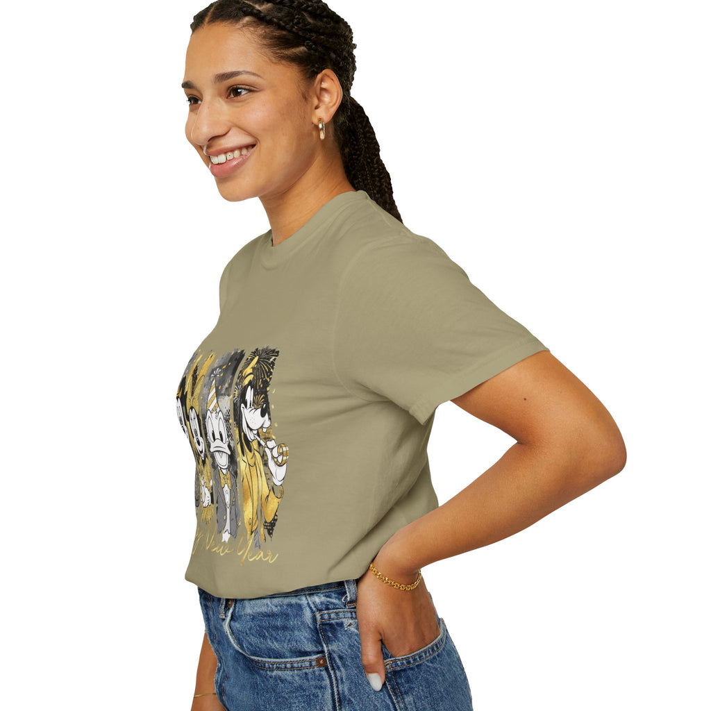 New Year Mickey & Friends T-Shirt  'Happy New Year' Graphic Tee