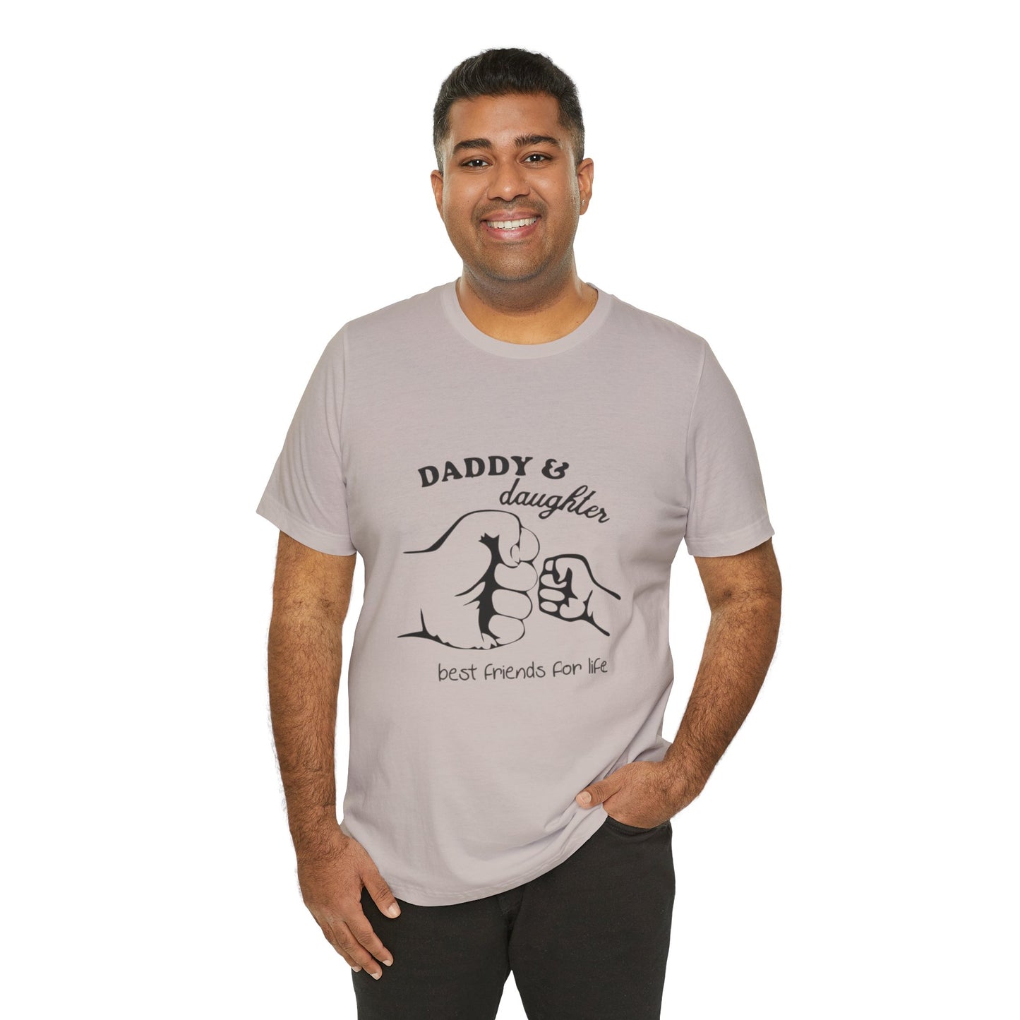 Daddy Daughter Best Friends Unisex Tee Fathers Day Gift, Family Matching Shirts, Kids & Dad Tee, Cute Parenting Apparel