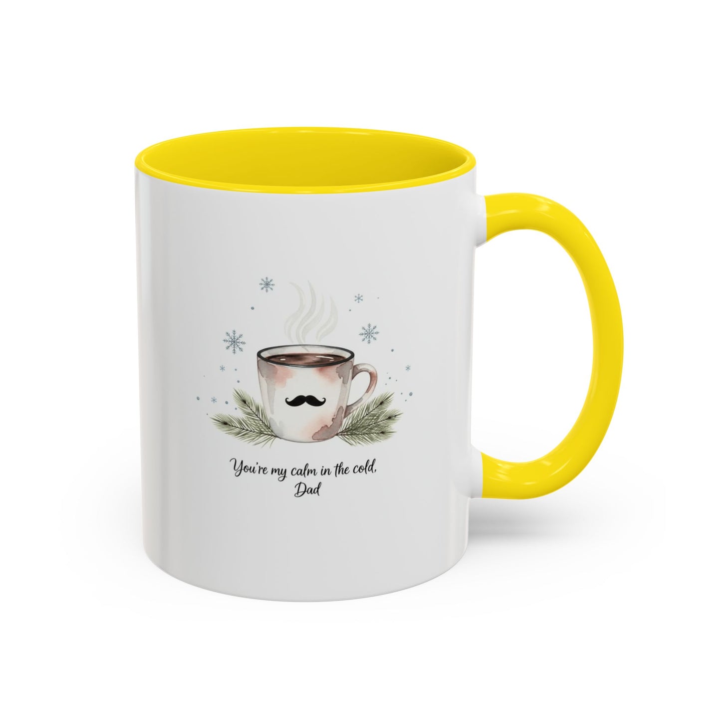 Holiday Coffee Cups with Festive Quotes & Designs Personalized Dad Coffee Mug You're my reason in the world
