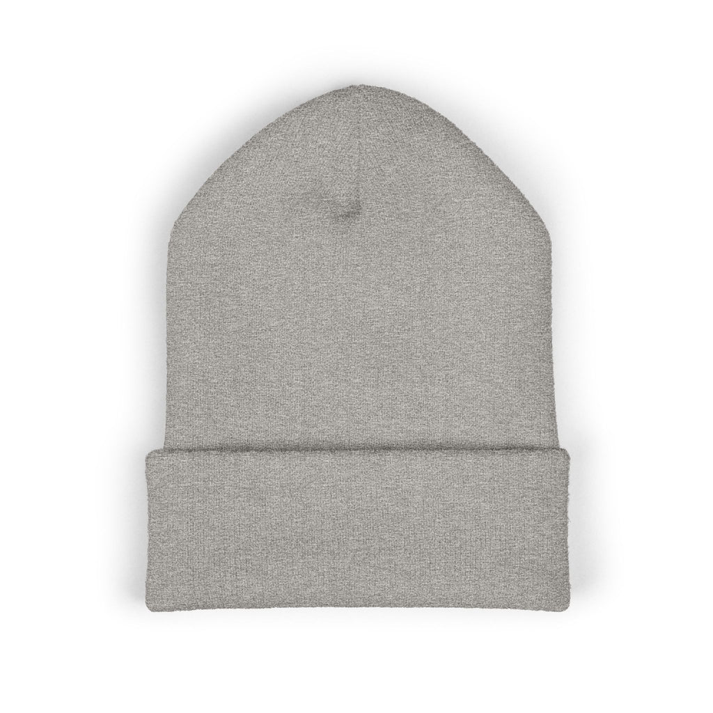 Embroidered 'Holi' Symbol Knit Hat Puerto Rico Beanie Hat – Boricua Pride Cuffed Winter Hat