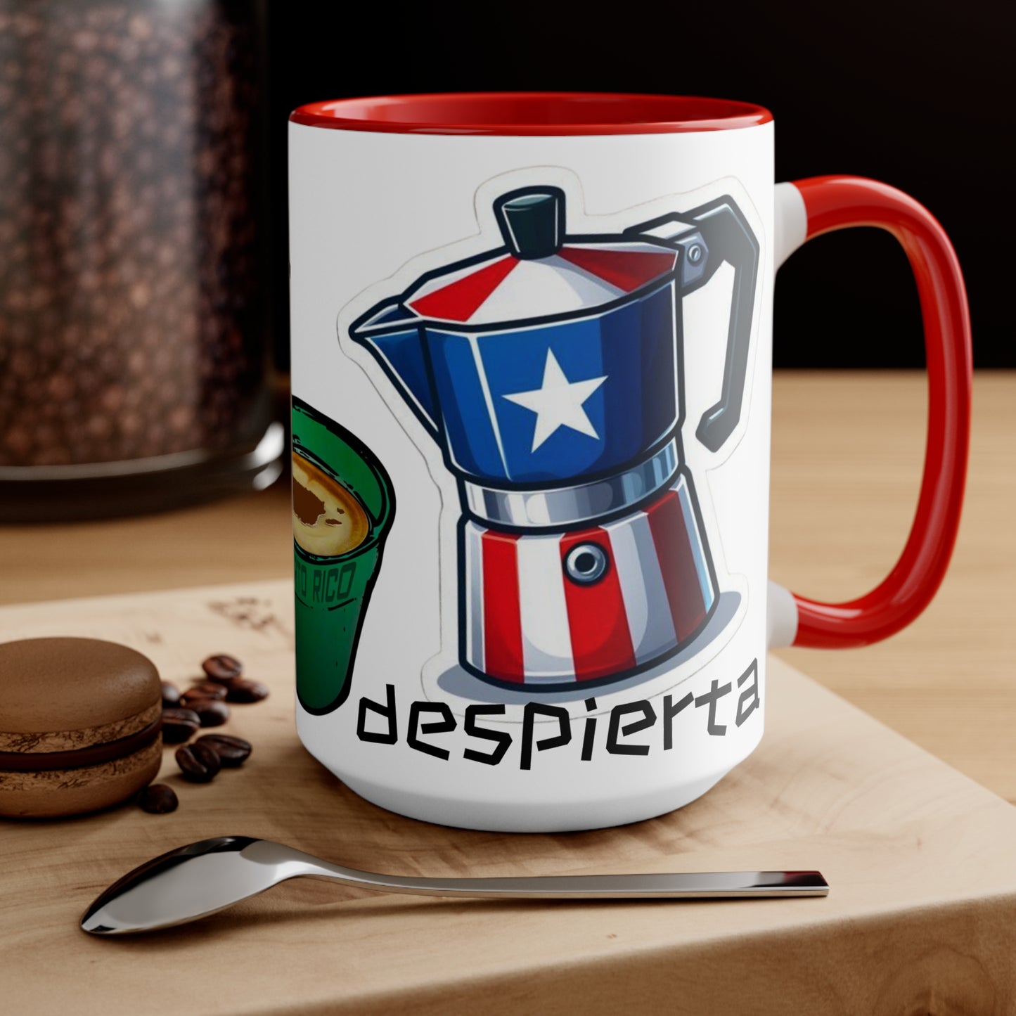 Puerto Rican Accent Mugs – Celebrate Culture with Every Sip! Puerto Rico in Every Pour