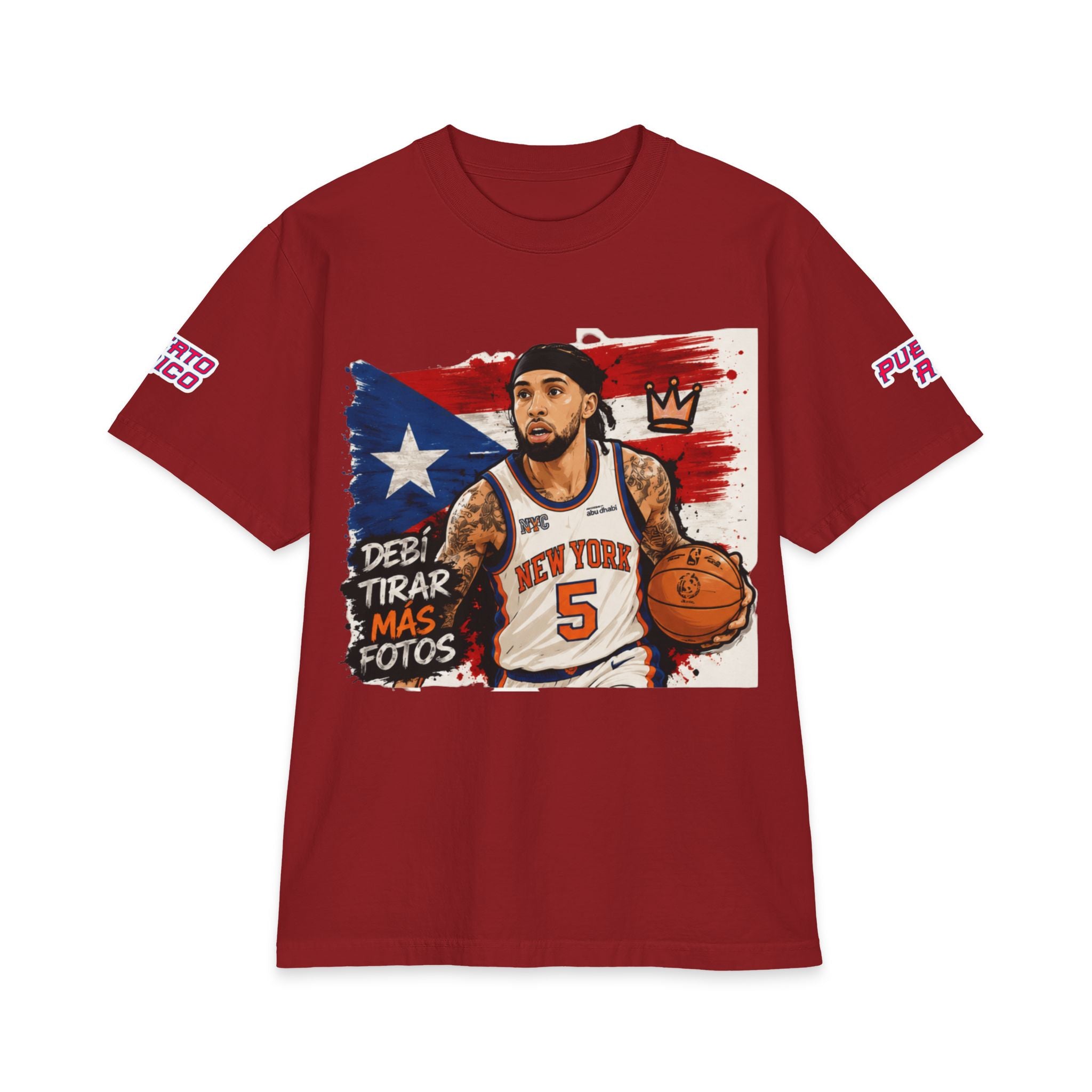 Puerto Rico Basketball Player Graphic T-Shirt