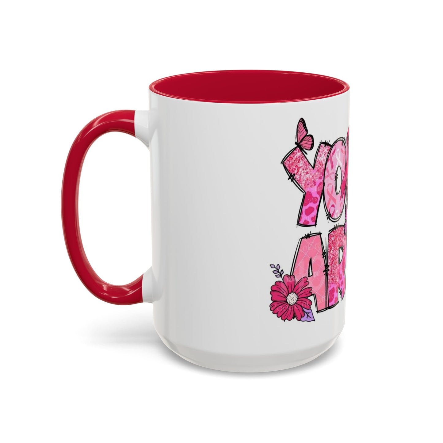Cancer Hope Collection Empowering Inspirational Mug for Breast Cancer Awareness