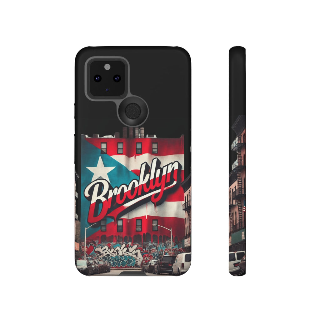 Brooklyn Street Art Phone Case  Urban Graffiti Protective Cover