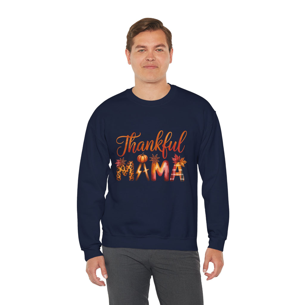 Thankful Mama Sweatshirt Fall T-Shirts and Sweatshirts Collection