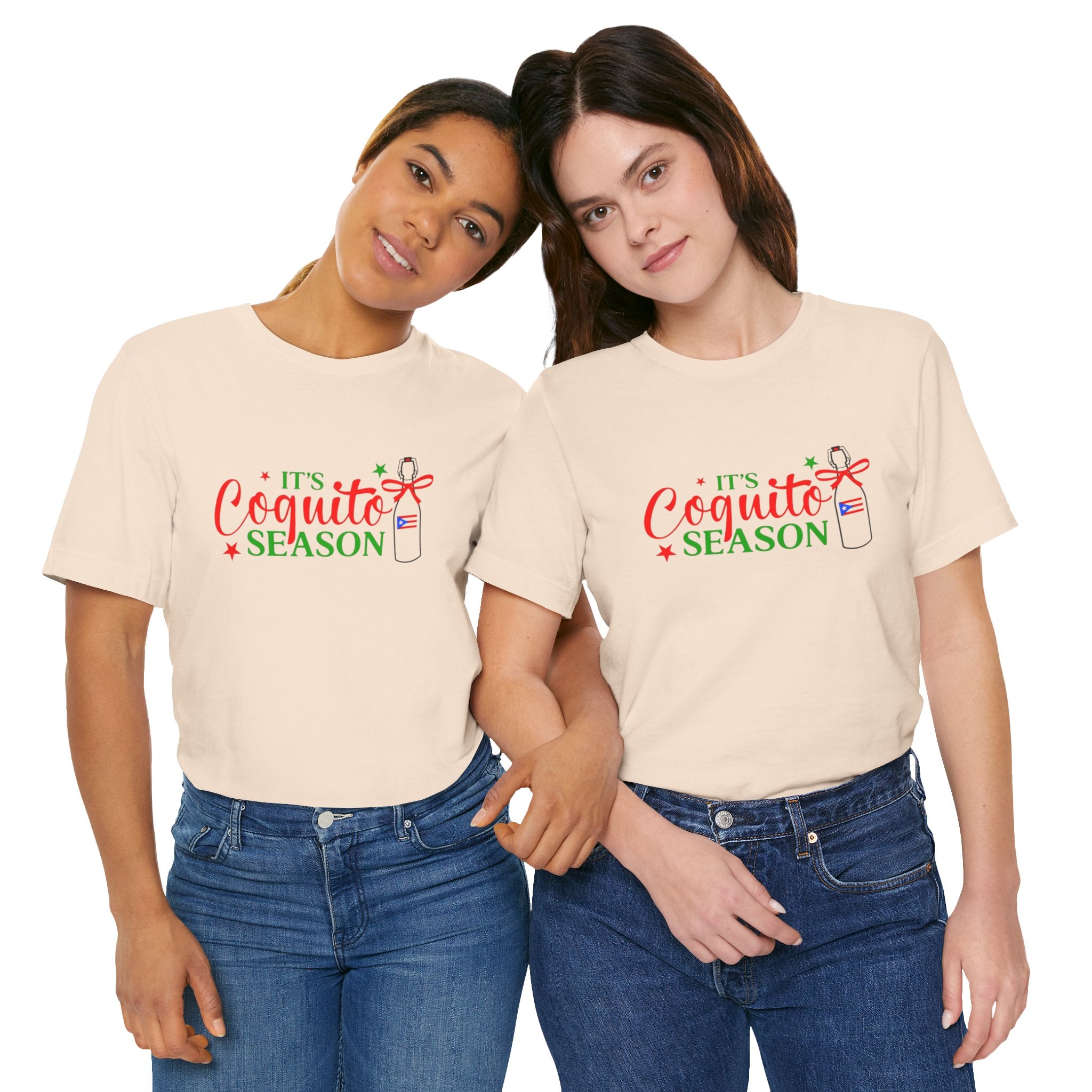 It's Coquito Season T-Shirt - Christmas Puerto Rican Holiday Cocktail Tee