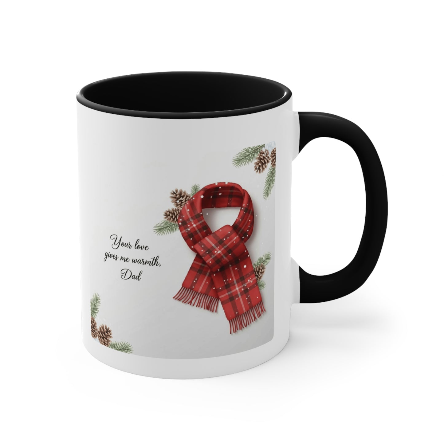 Xmas Mug Collection Funny, Cute & Cozy Holiday Coffee MugsFestive Love Mug 11oz Colorful Accent Christmas Gift for Dad