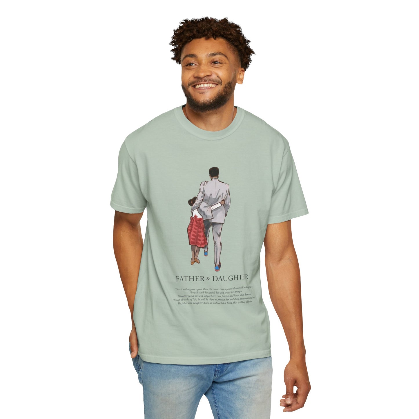 Father & Daughter Unisex T-Shirt, Heartwarming Gift for Dad, Perfect for Father's Day, Family Bonding, Casual Wear