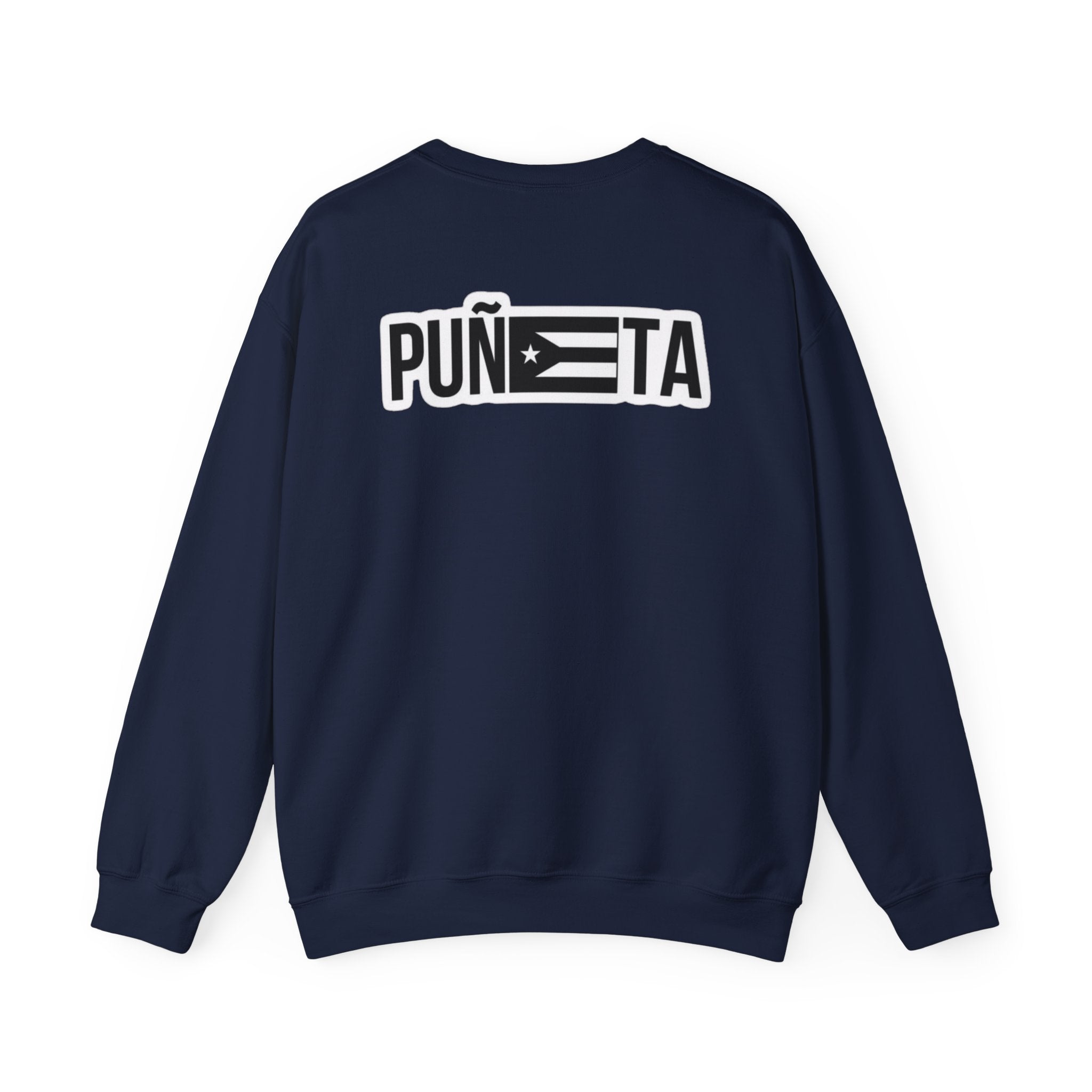 Puñeta Sweatshirt  Puerto Rican Flag Graphic Crewneck