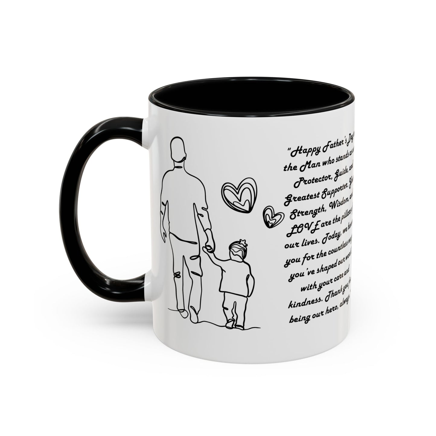 Fathers Day Mug Gift for Dad Funny Fathers Mug Accent Coffee Mug (11, 15oz)