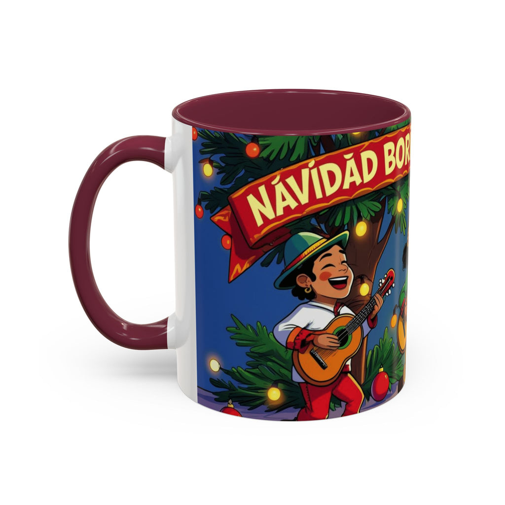 Navidad Boricua Mug Vibrant Puerto Rican Celebration Mug