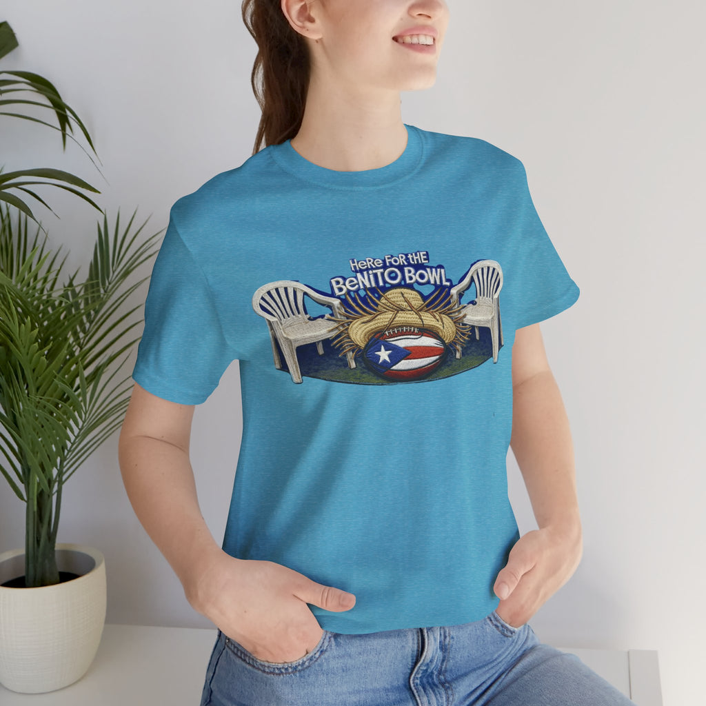 Benito Bowl Puerto Rico Football Tee