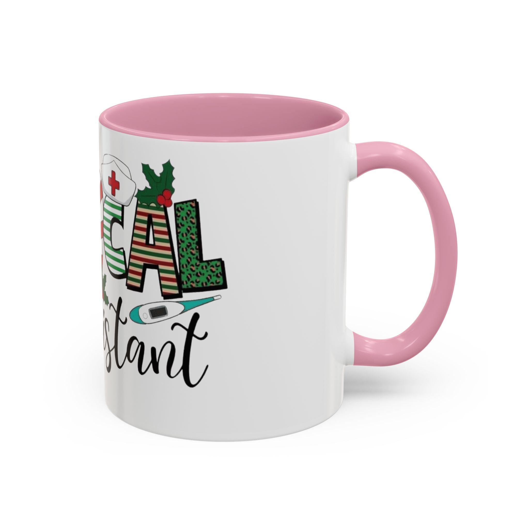 Medical Assistant Christmas Mug — Festive Colorful 11oz/15oz Coffee Cup Medical Christmas Mug
