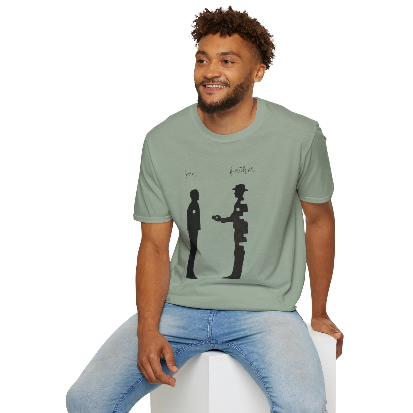 Father and Son Connection TShirt Family Gift Dad Shirt Unisex Tee Meaningful Apparel Fathers Day Family Bonding