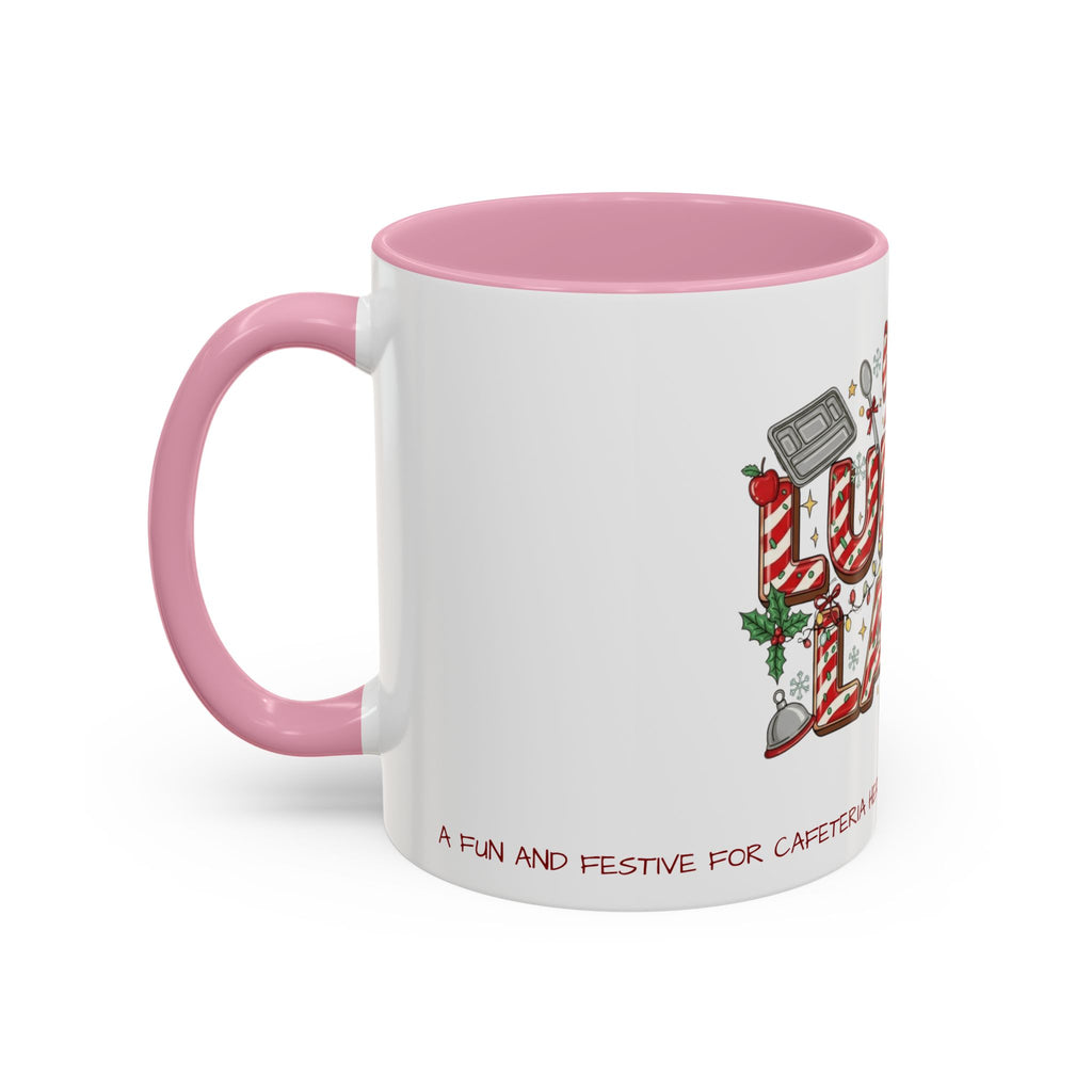 Lunch Lady Mug "Cafeteria Hero Who Feeds the Whole School With Love" | 11oz/15oz Gift  School Staff Christmas Mug Collection