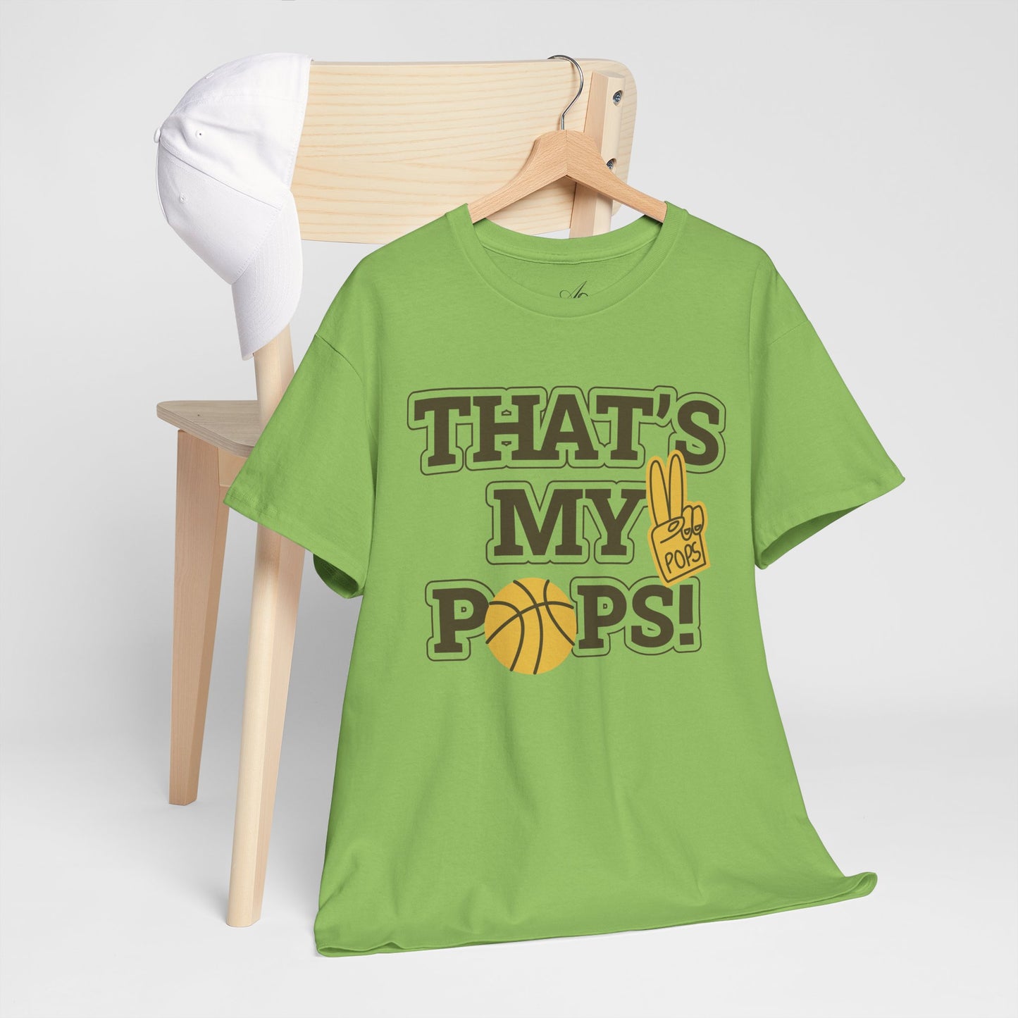 Basketball Dad Tee, Unisex Heavy Cotton T-Shirt for Father's Day, Sports Gift, Father's Day Gift, Family Tee, Casual Wear
