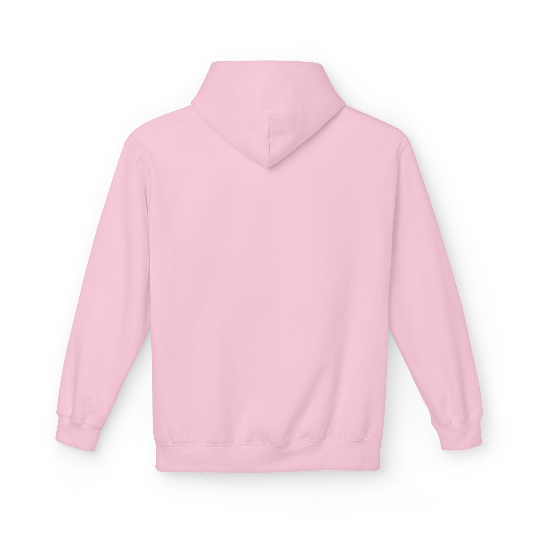Jolly Candy Cane Holiday Hoodie — "JOLLY" Festive Sweatshirt