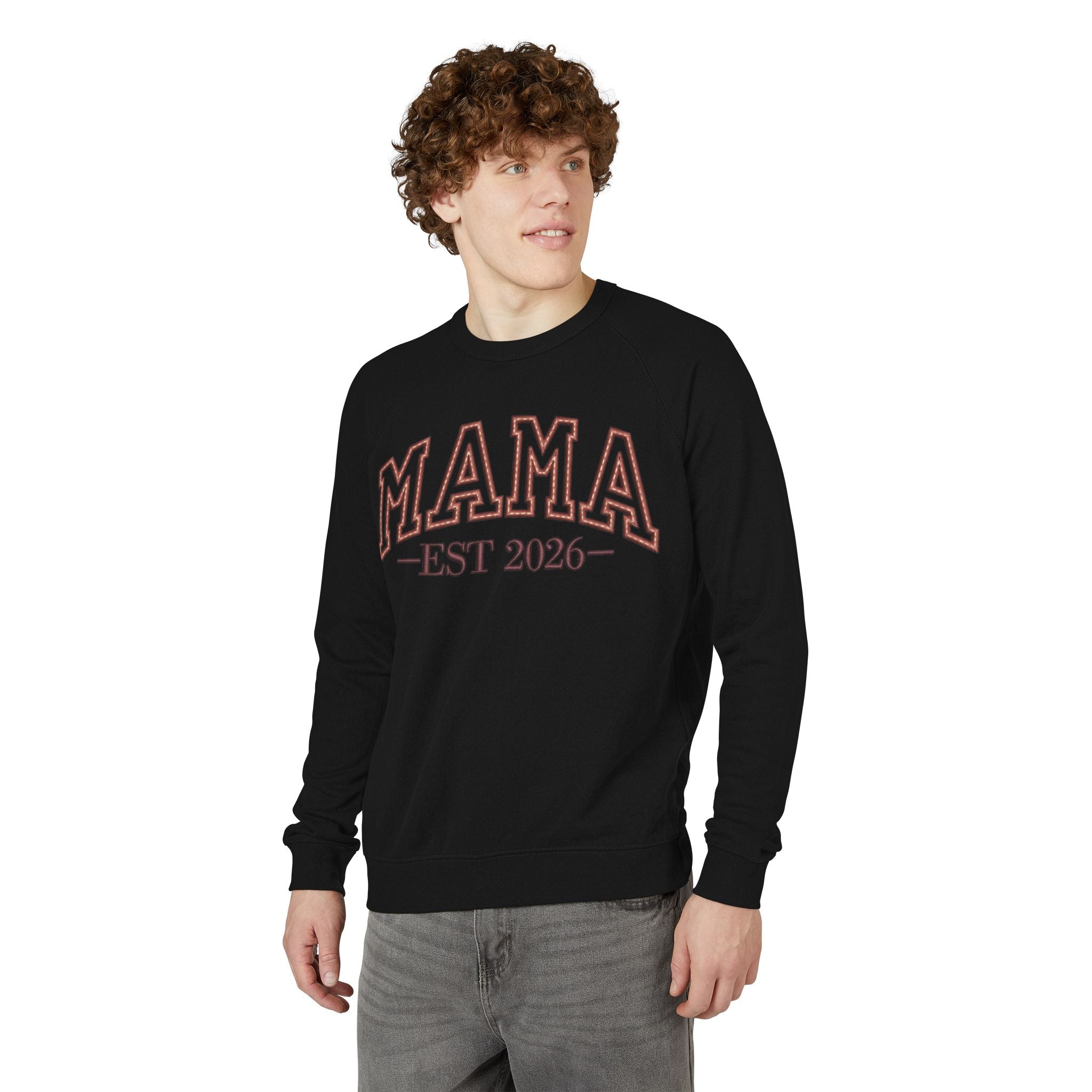 Mama EST. 2024 Crewneck Sweatshirt  Cozy Mom Pullover