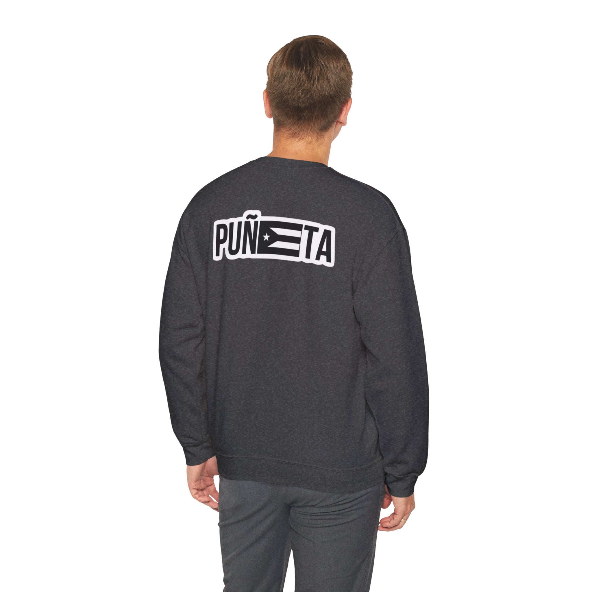 Puñeta Sweatshirt  Puerto Rican Flag Graphic Crewneck
