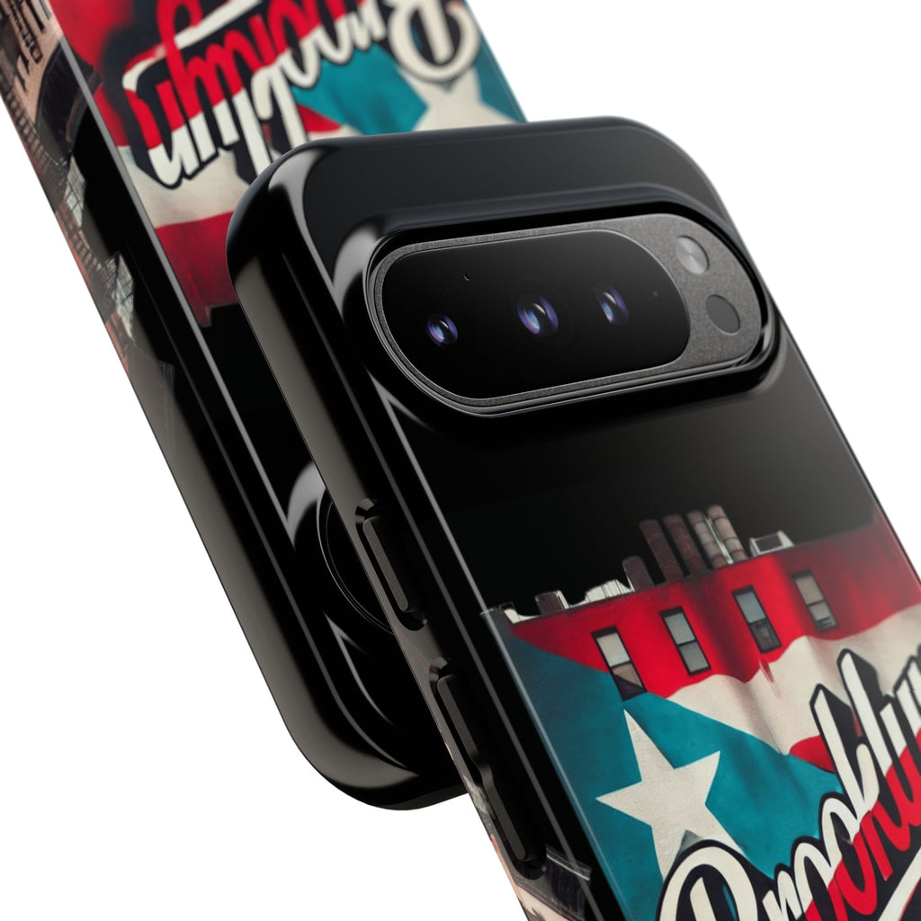 Brooklyn Street Art Phone Case  Urban Graffiti Protective Cover