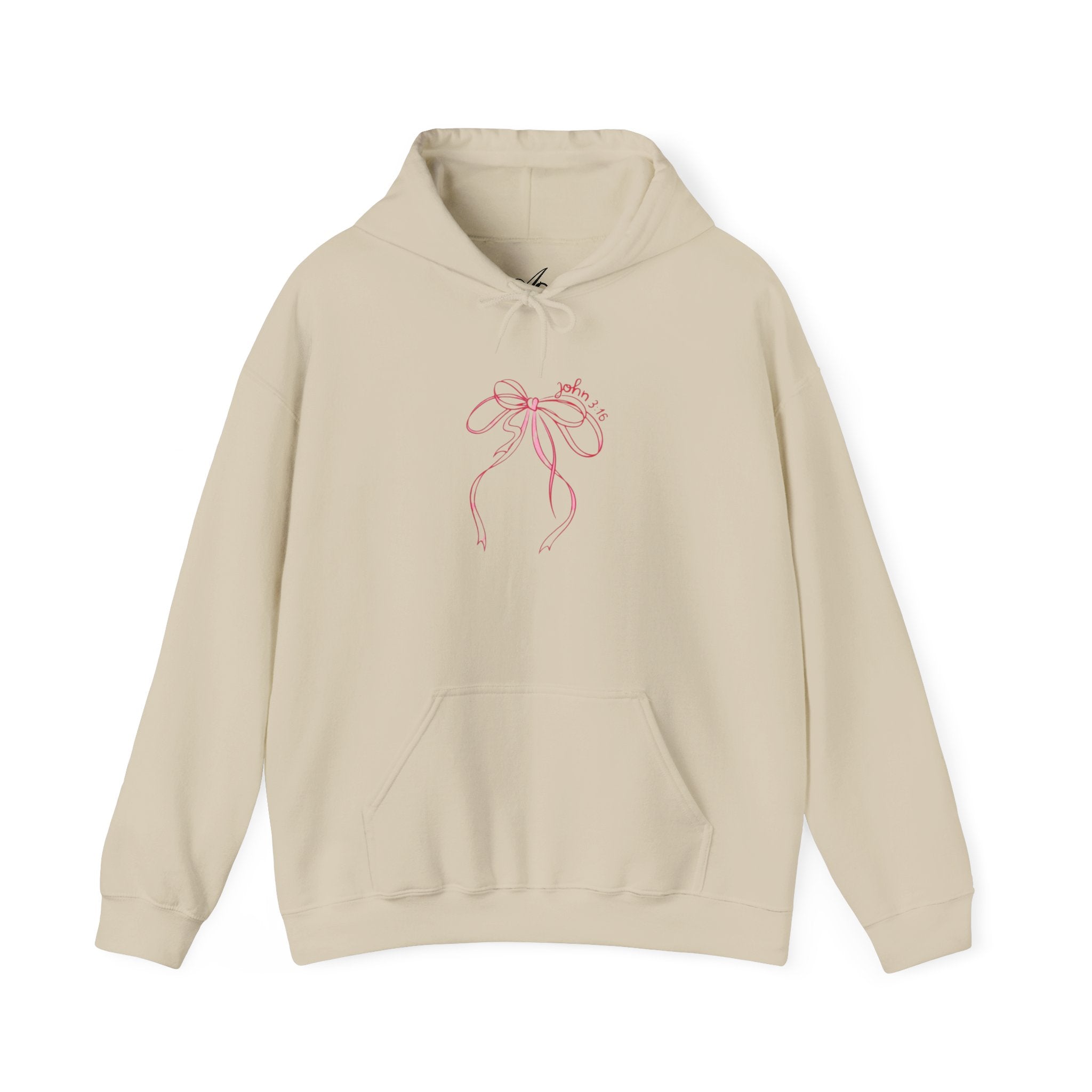 You Are So Loved Hoodie Heart Full” Heart Ribbon Comfort Sweatshirt
