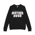 Motherhood Crewneck Sweatshirt  'Blessed with the Chaos' Raglan Pullover for Moms