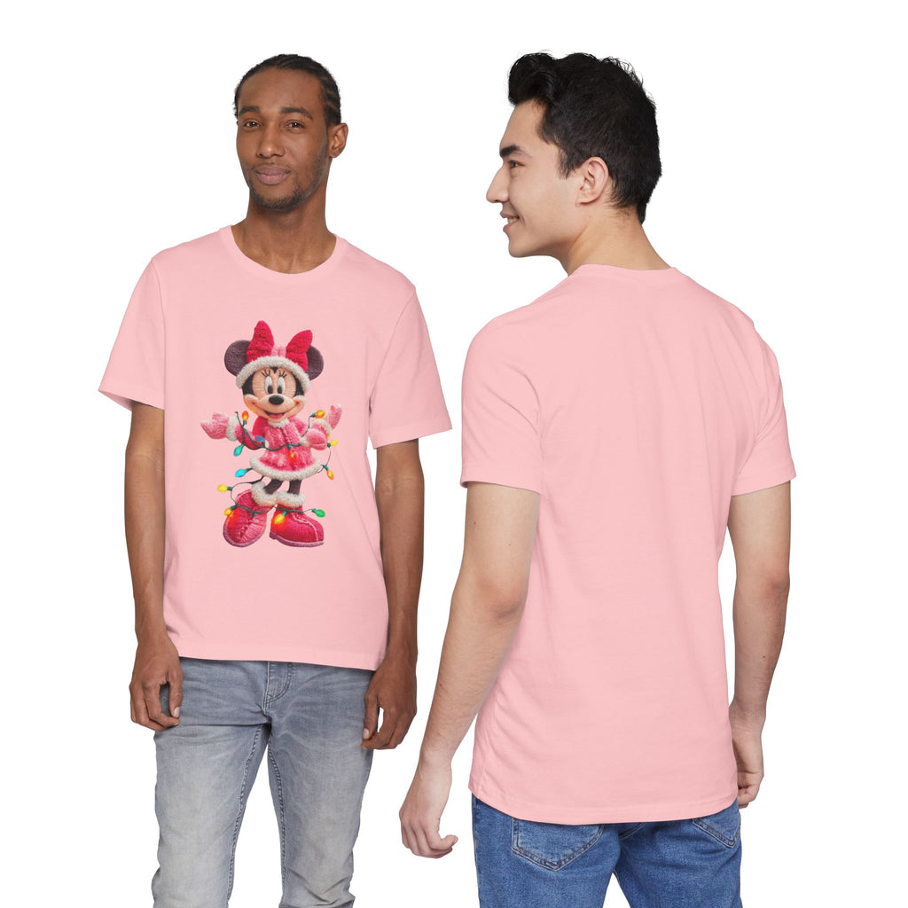 Minnie Mouse Holiday Lights T-Shirt Festive Holiday Designs