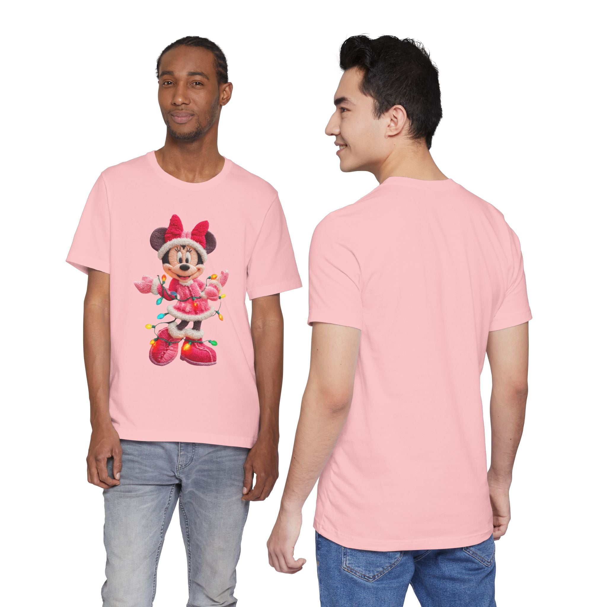 Minnie Mouse Holiday Lights T-Shirt Festive Holiday Designs