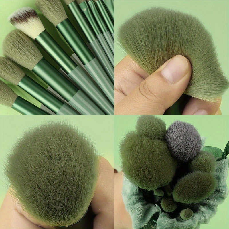 15Pcs Makeup Brush Set Soft Fluffy Professional Cosmetic Foundation Powder Eyeshadow Kabuki Blending Make Up Brush Beauty Tool Ideal For Makeup Beginner And Artist