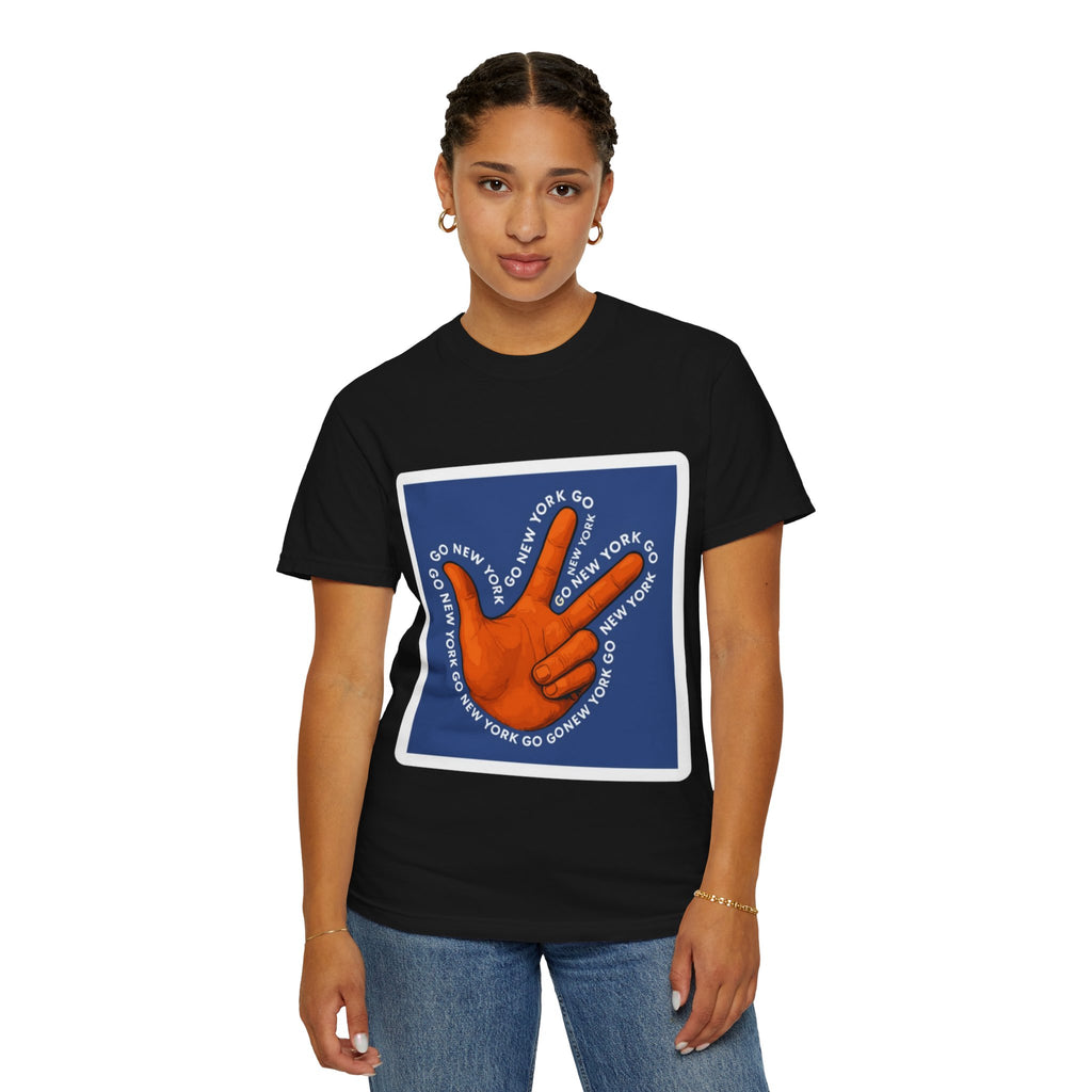Go New York Hand Graphic T-Shirt