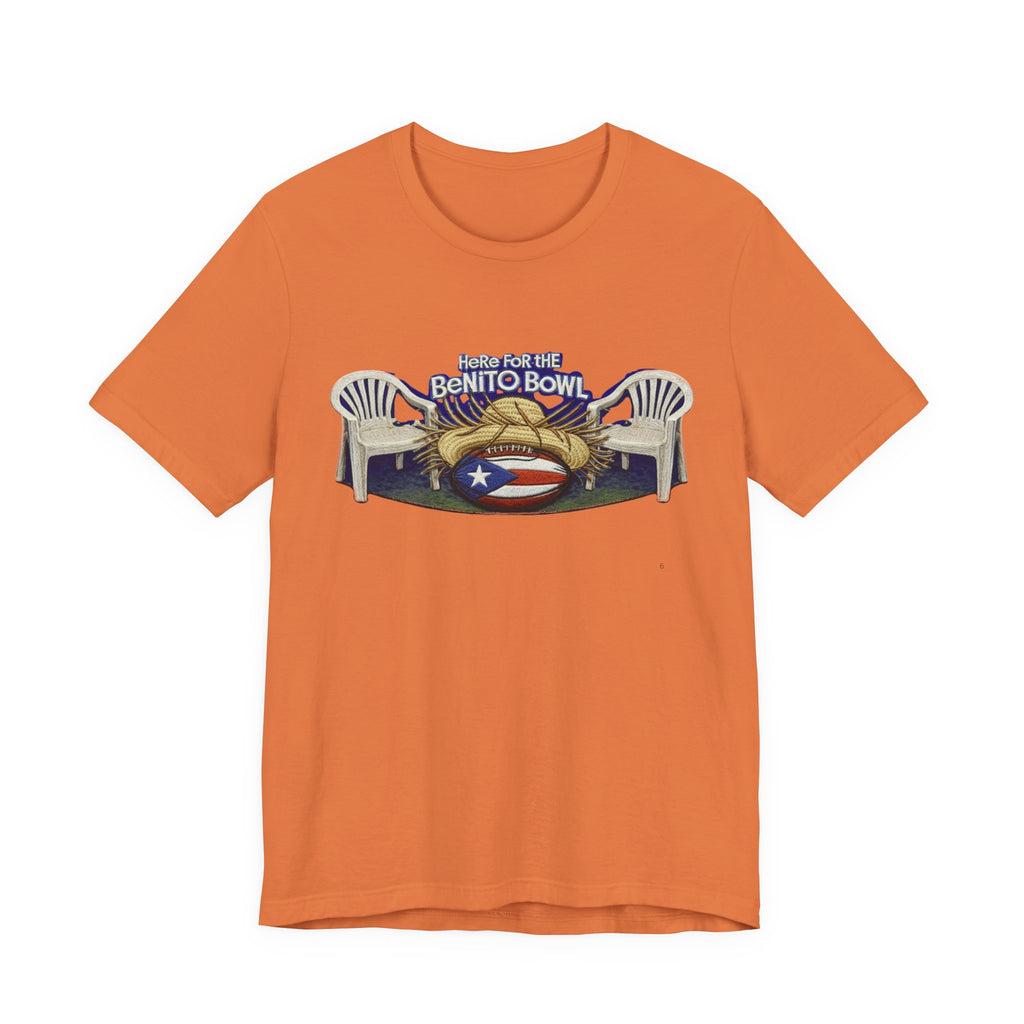 Benito Bowl Puerto Rico Football Tee