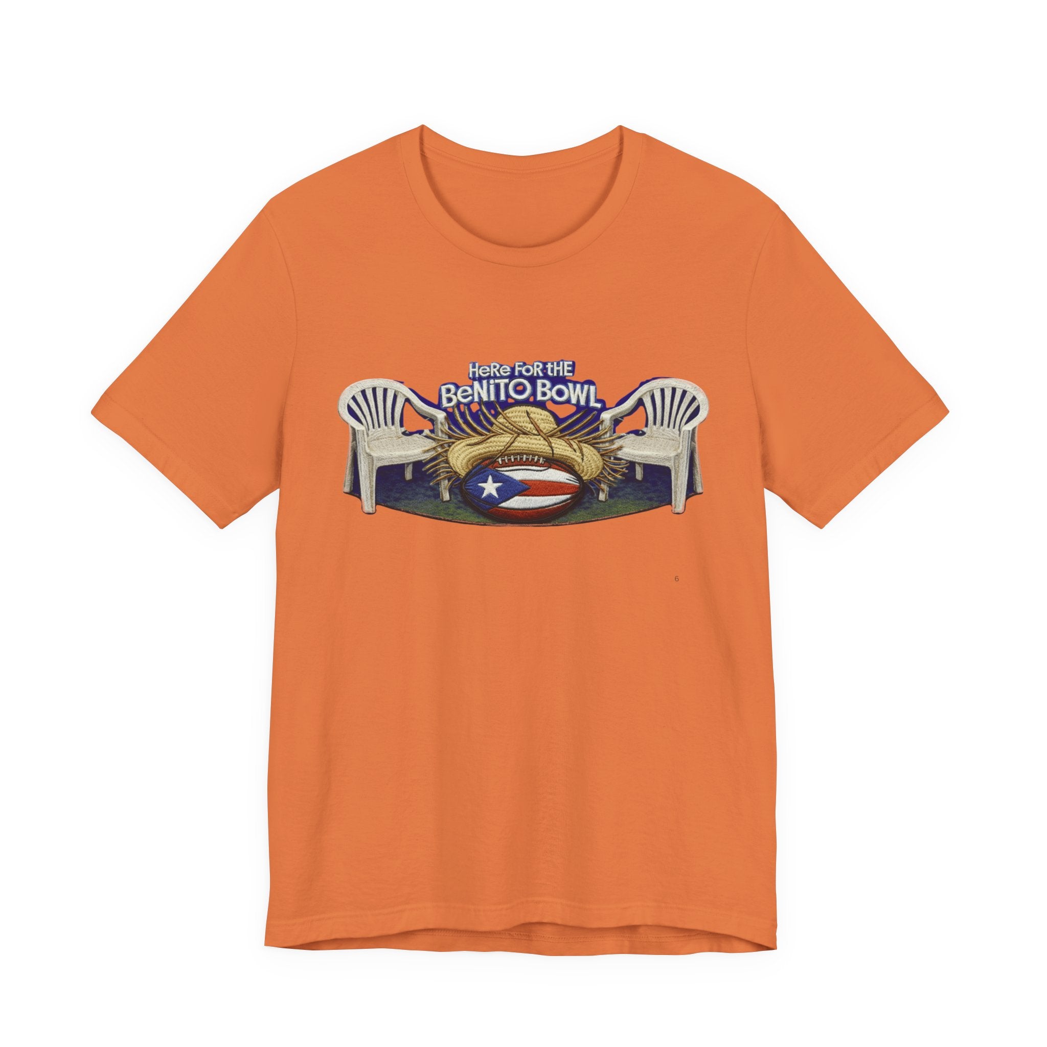 Benito Bowl Puerto Rico Football Tee