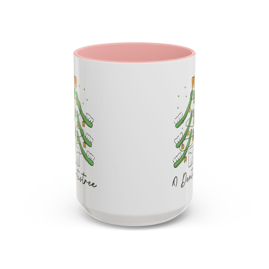 Dentist Christmas Mug - 'A Dentistree' Holiday Coffee Cup (11/15oz)