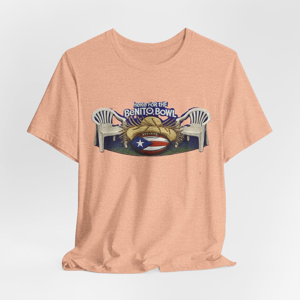 Benito Bowl Puerto Rico Football Tee