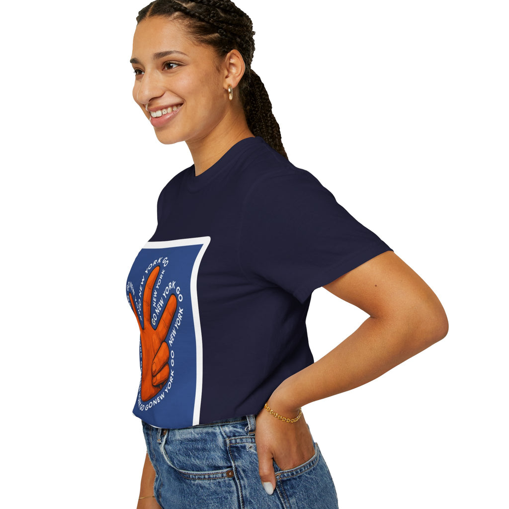 Go New York Hand Graphic T-Shirt