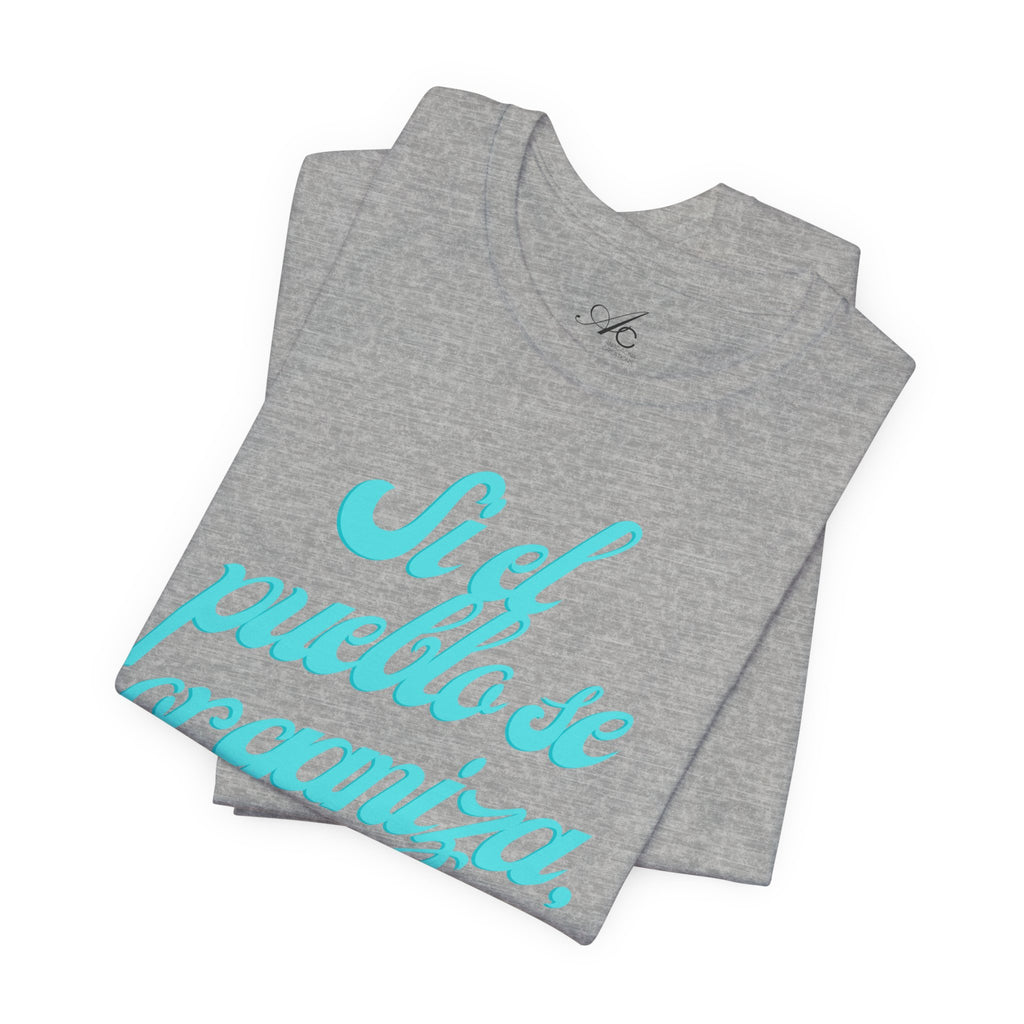 Spanish Script Tee  “Si el pueblo se organiza” Graphic T-Shirt