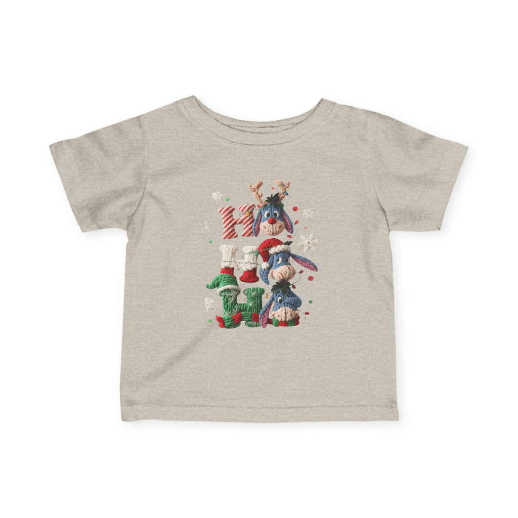 Infant Tee  Cute Holiday Penguins & Polar Bears Christmas Stack