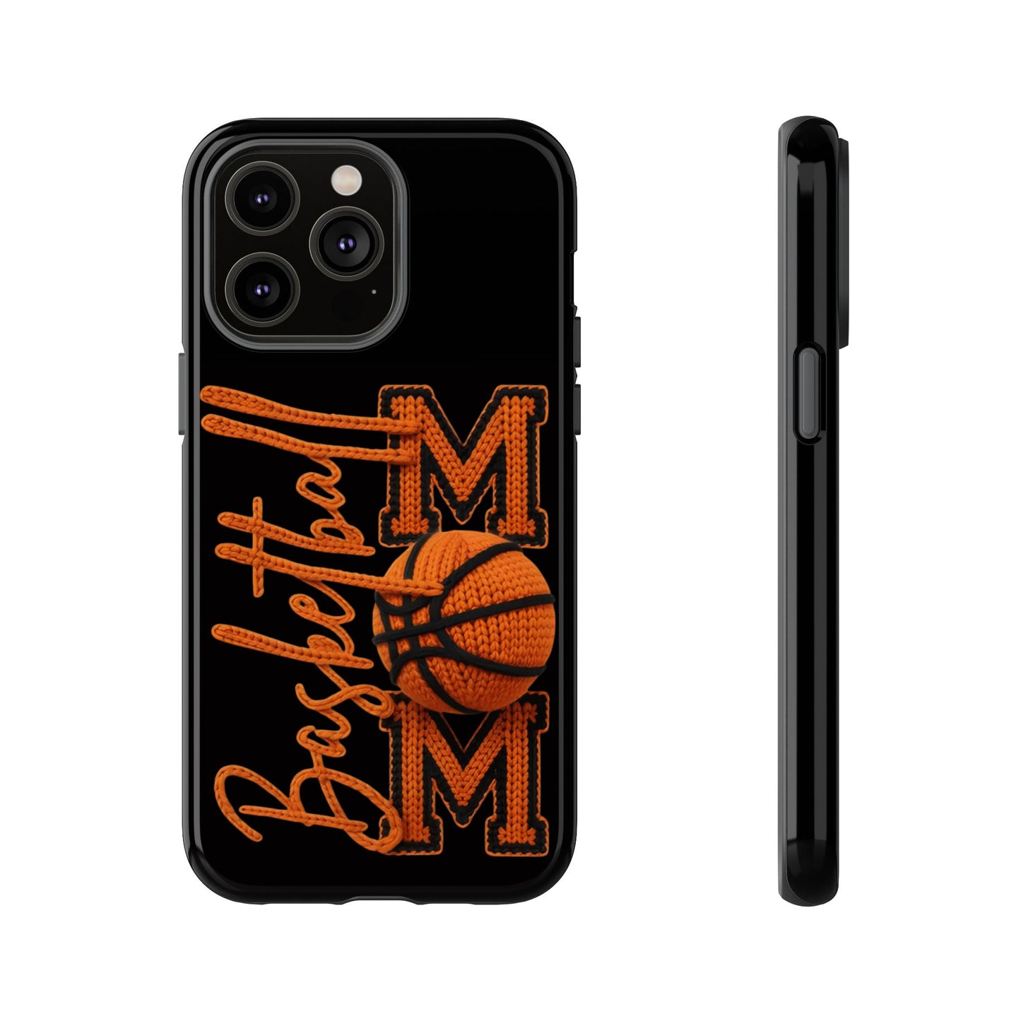 Basketball Mom Phone Case  'Basketball MOM' Protective Hard Cover