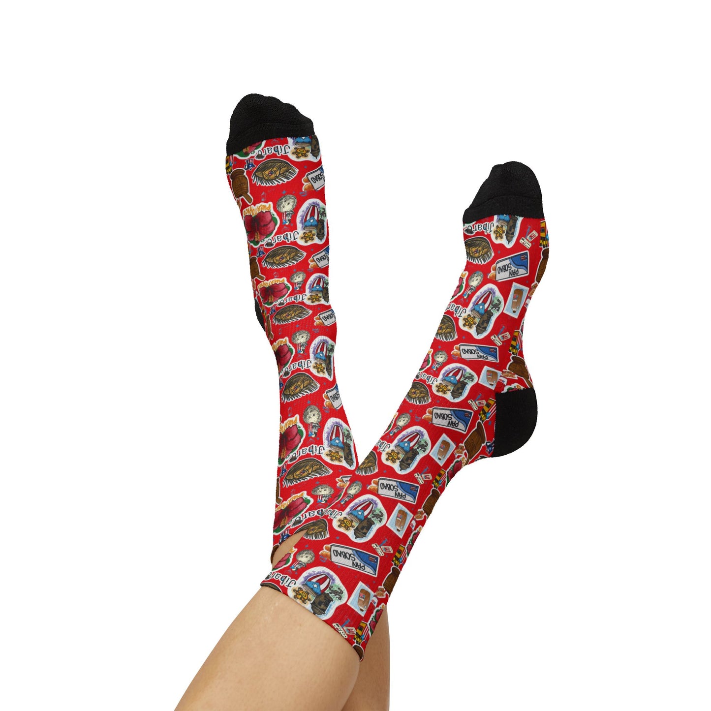 Puerto Rico Pride Sublimation Socks