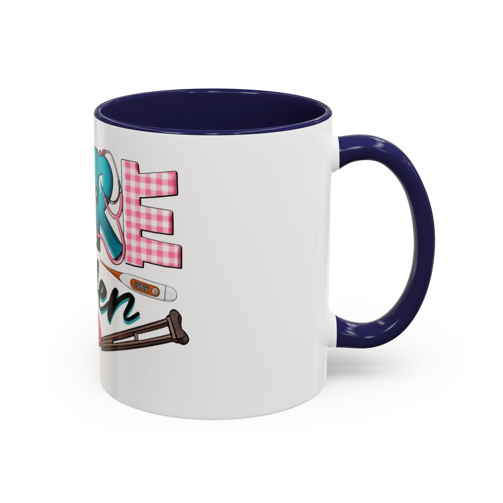 Nurse Given Accent Coffee Mug — Caregiver & Medical Equipment Design Christmas mug for all healthcare heroes