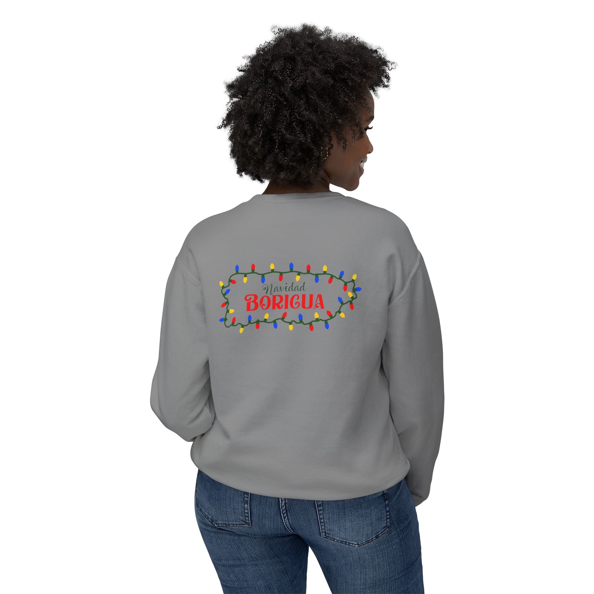Medalla Light Puerto Rican Holiday Sweatshirt  Navidad Boricua Crewneck Puerto Rico Navidade