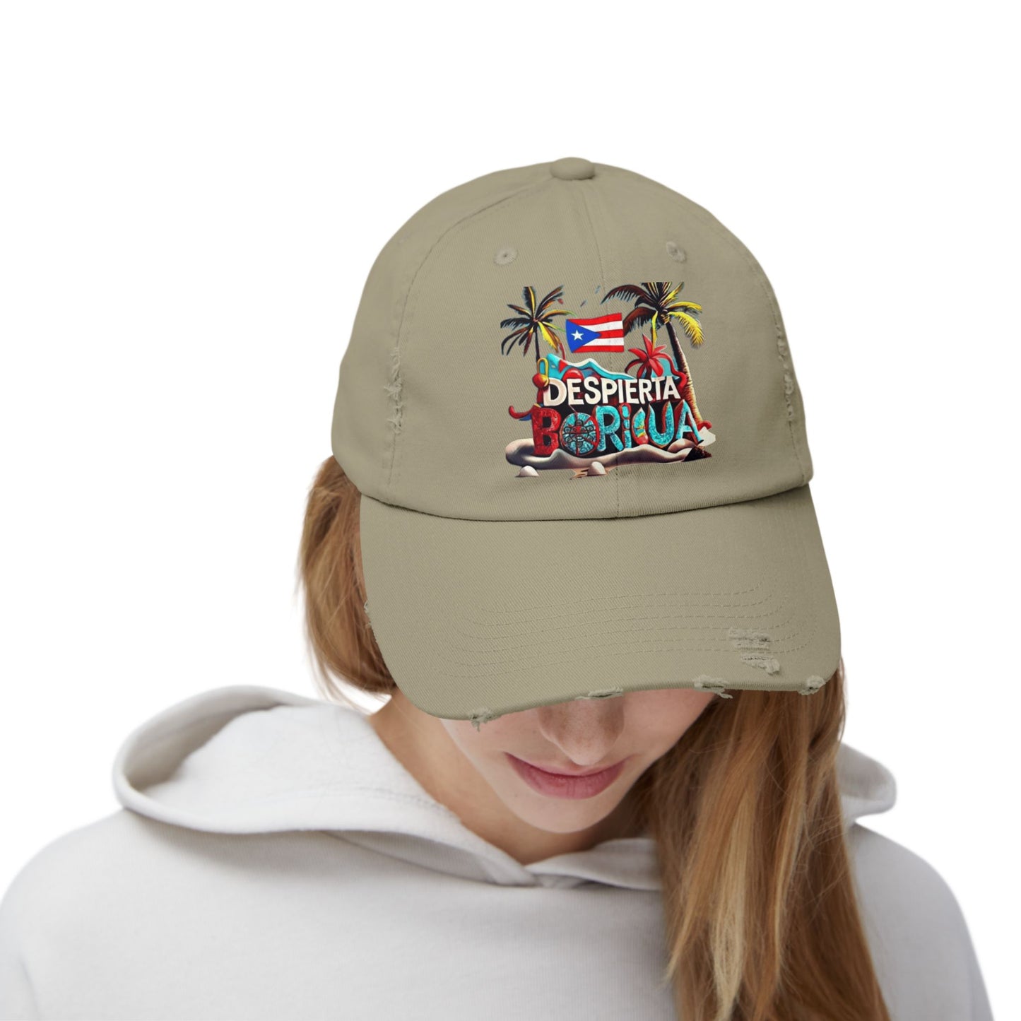 Puerto Rican Snapback Tropical Distressed Cap, Puerto Rican Pride Hat, Summer Accessories, Vacation Gear, Gift for Travelers
