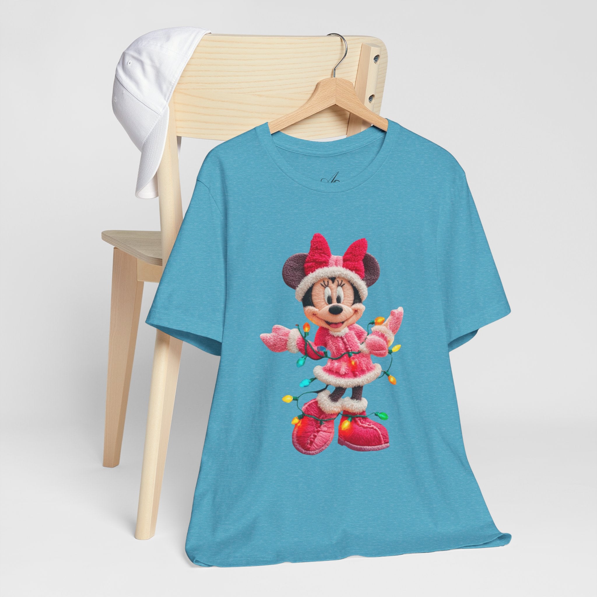 Minnie Mouse Holiday Lights T-Shirt Festive Holiday Designs