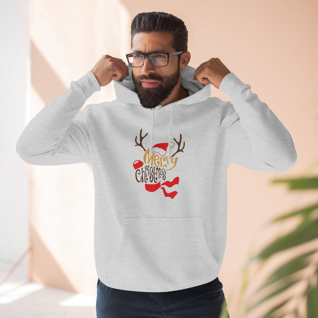 Holiday Apparel | Christmas Tees & Sweatshirts with Festive Quotes Merry Christmas Fleece Hoodie