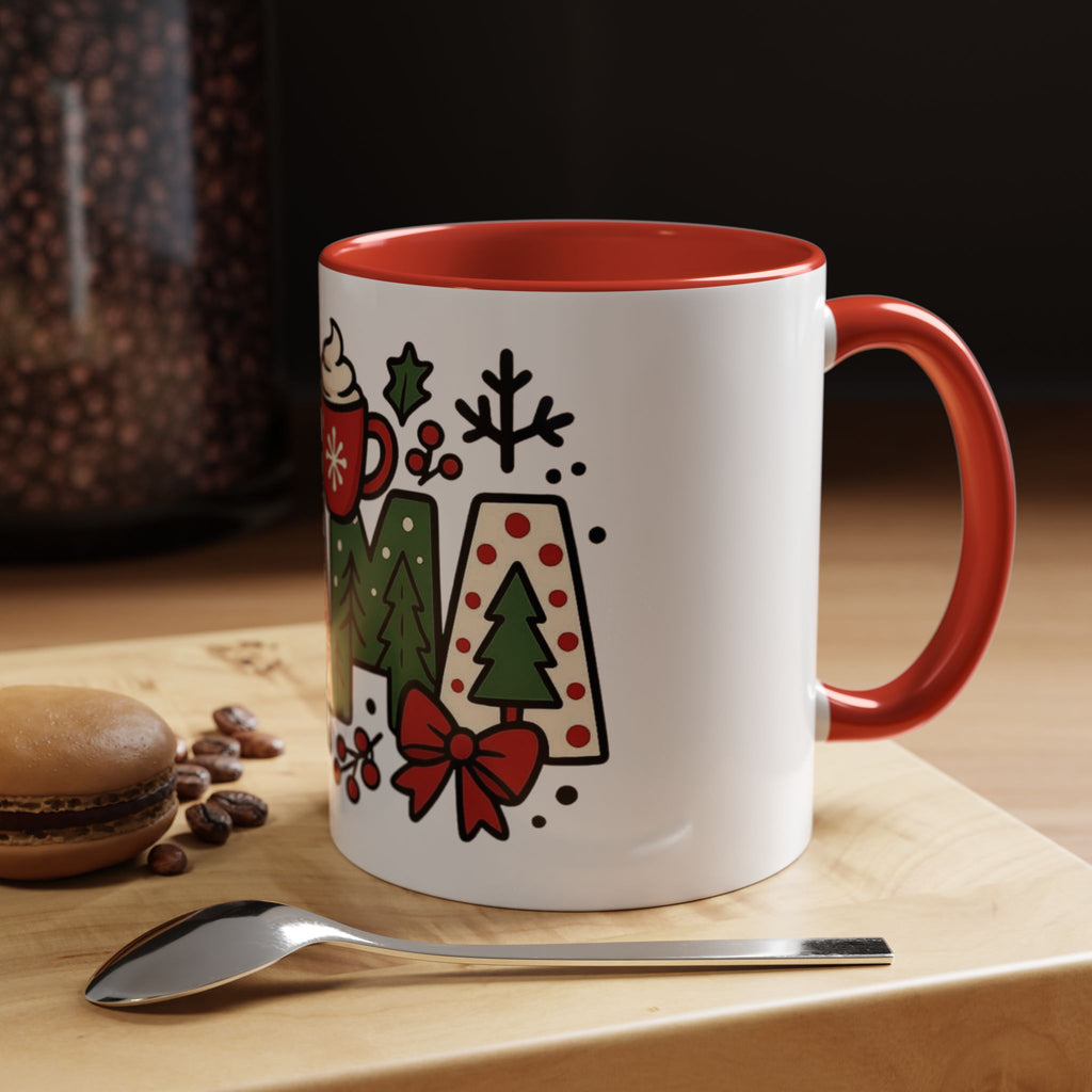 Mama Christmas Coffee Mug  Holiday Accent Mug (11/15oz) Christmas Mugs Collection!