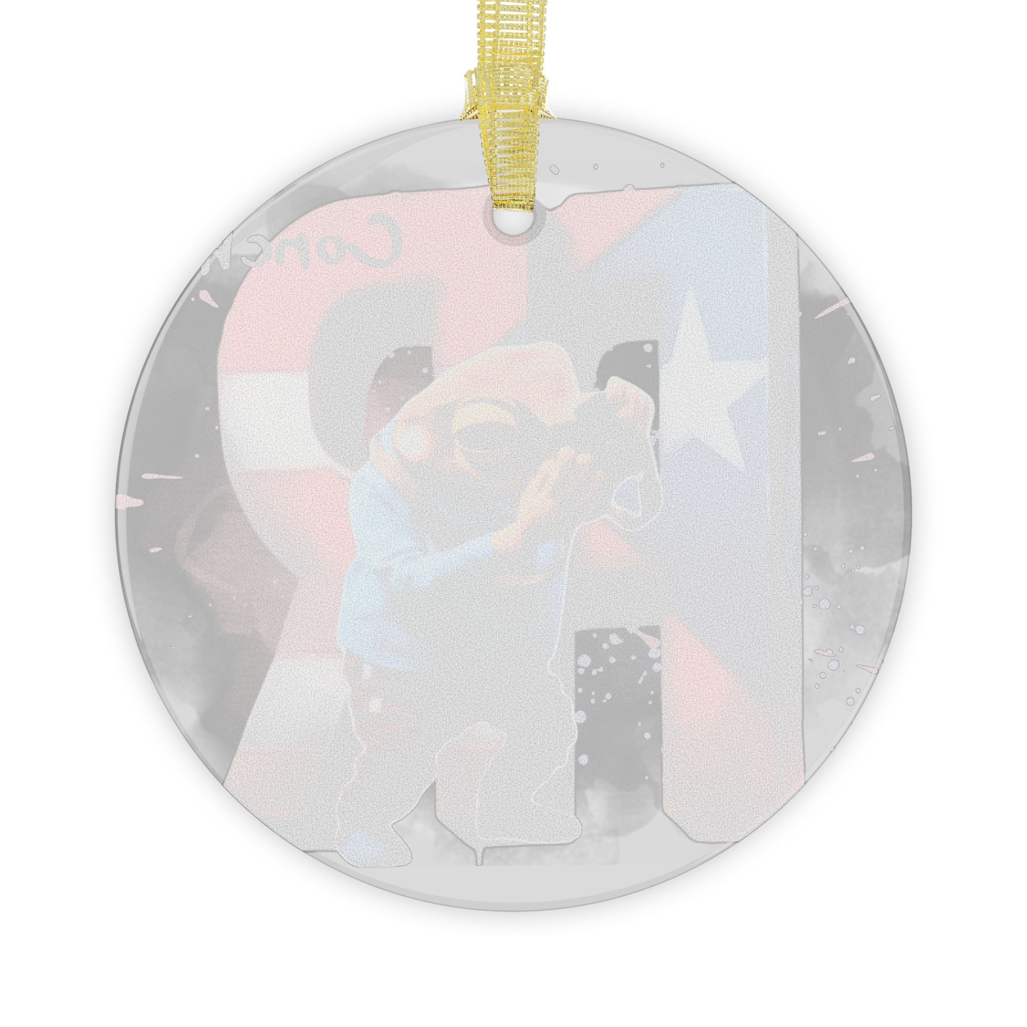 Puerto Rico Proud Glass Ornament – Sports, Music & TV Island Icons