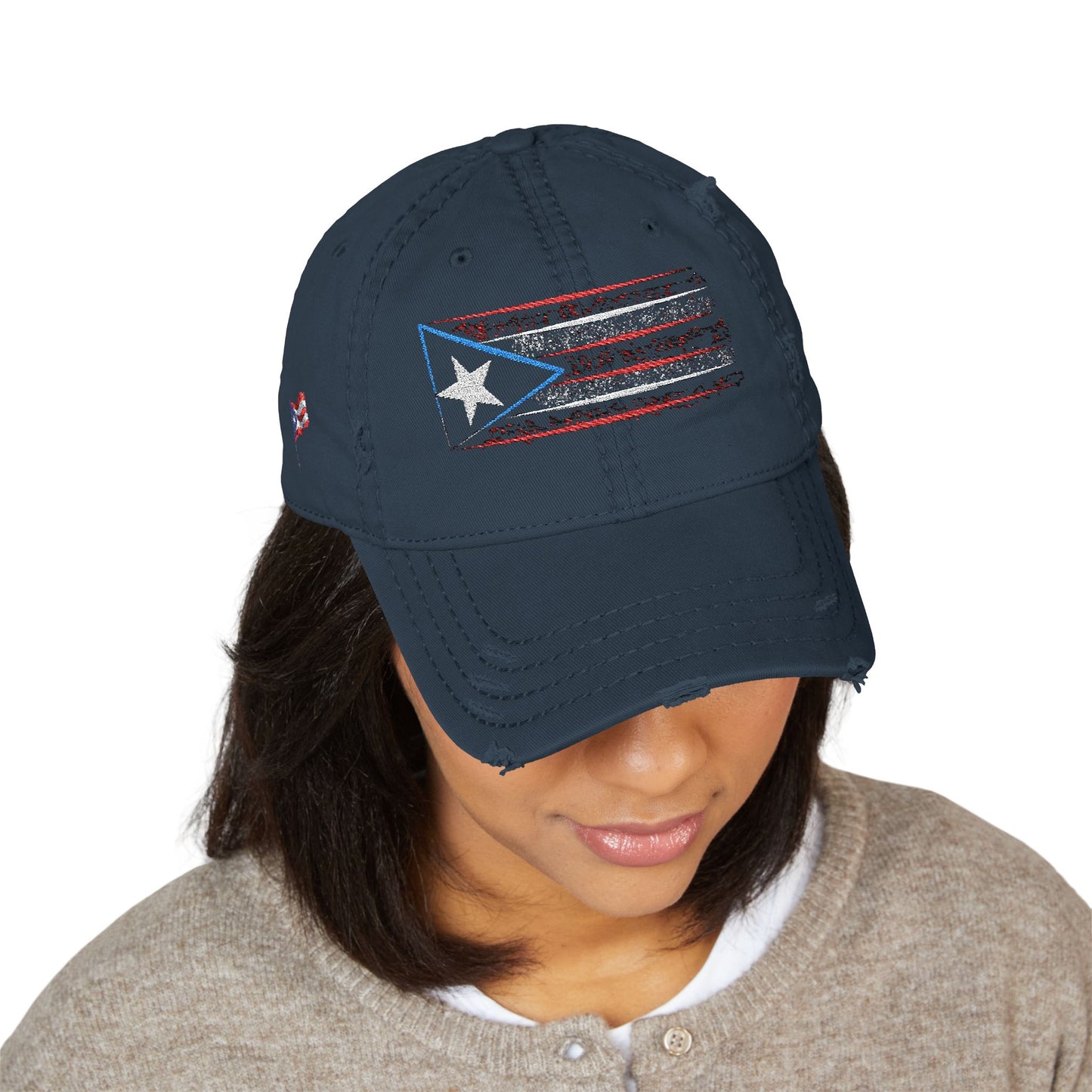 Puerto Rican Flag | Casual Cap for Men & Women | Vacation Essentials, Gift for Dad, Summer Style