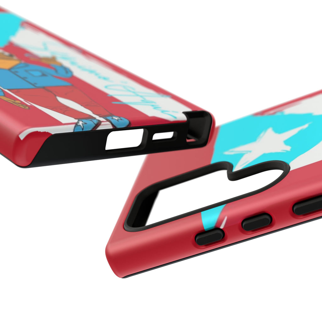 Puerto Rican Flag Frog Design ("Señorita Hops")Phone Case Isla del Encanto Phone Case – Puerto Rican Style