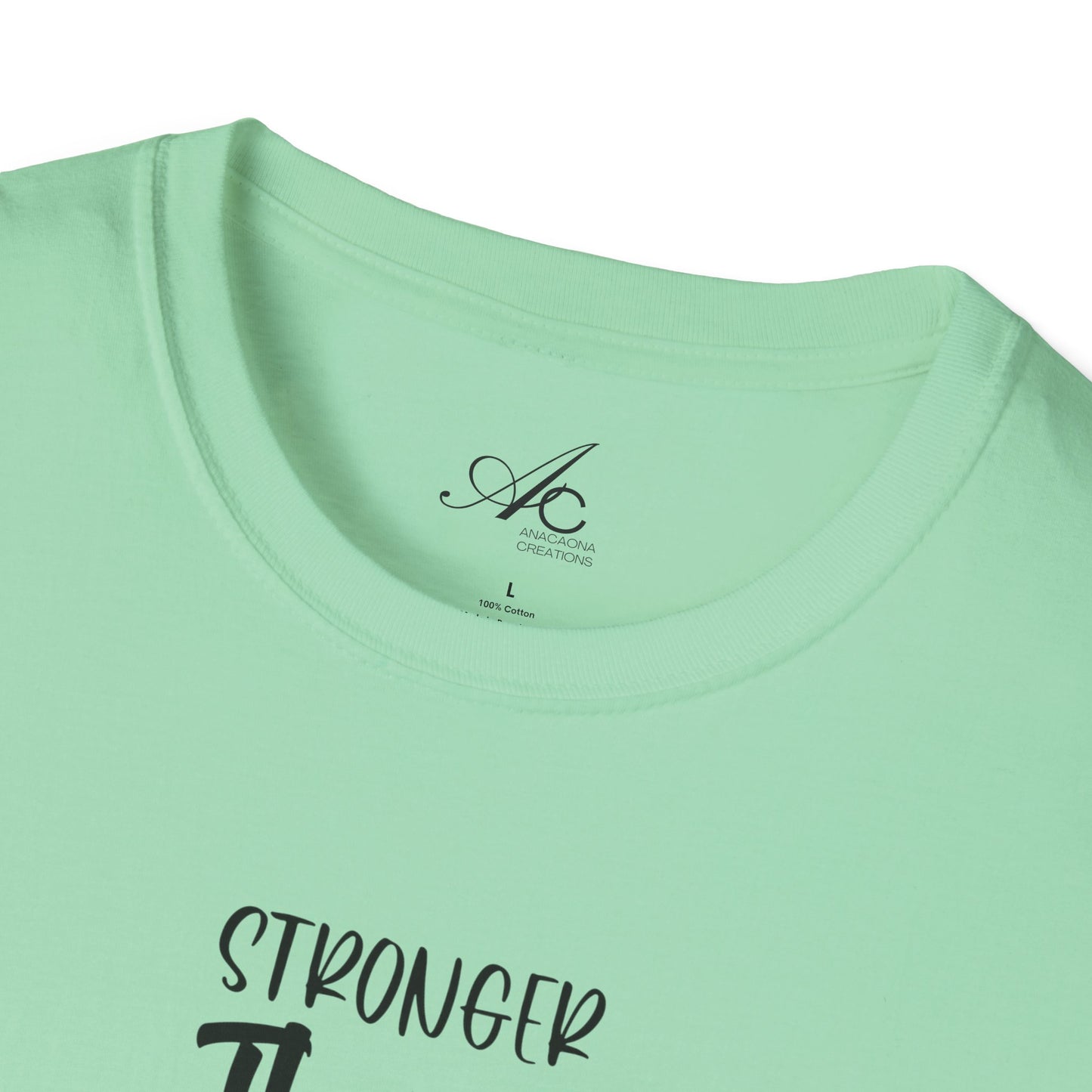 🧘‍♀️ Wear Your Peace. - Unisex Softstyle Tee, Funny Gift for Lazy Days, Quirky Casual Wear, Perfect for Birthdays, Relaxation Vibes